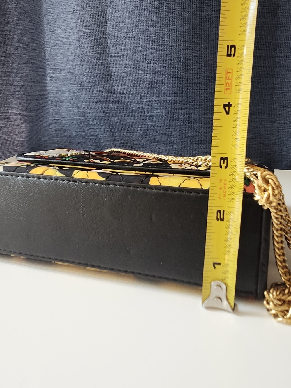 Rare Vintage Nicole Miller 1990s Junk Food Print Quilted Chain Bag Pop Art Purse - Picture 9 of 9